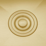 Мойка для кухни с коландером из нержавеющей стали GAPPOGS6050-3 сатин золотой